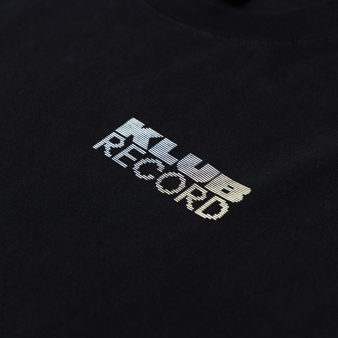 BLACK LOGO TEE