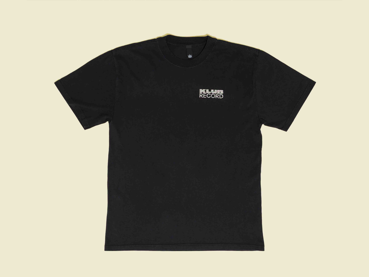 BLACK LOGO TEE
