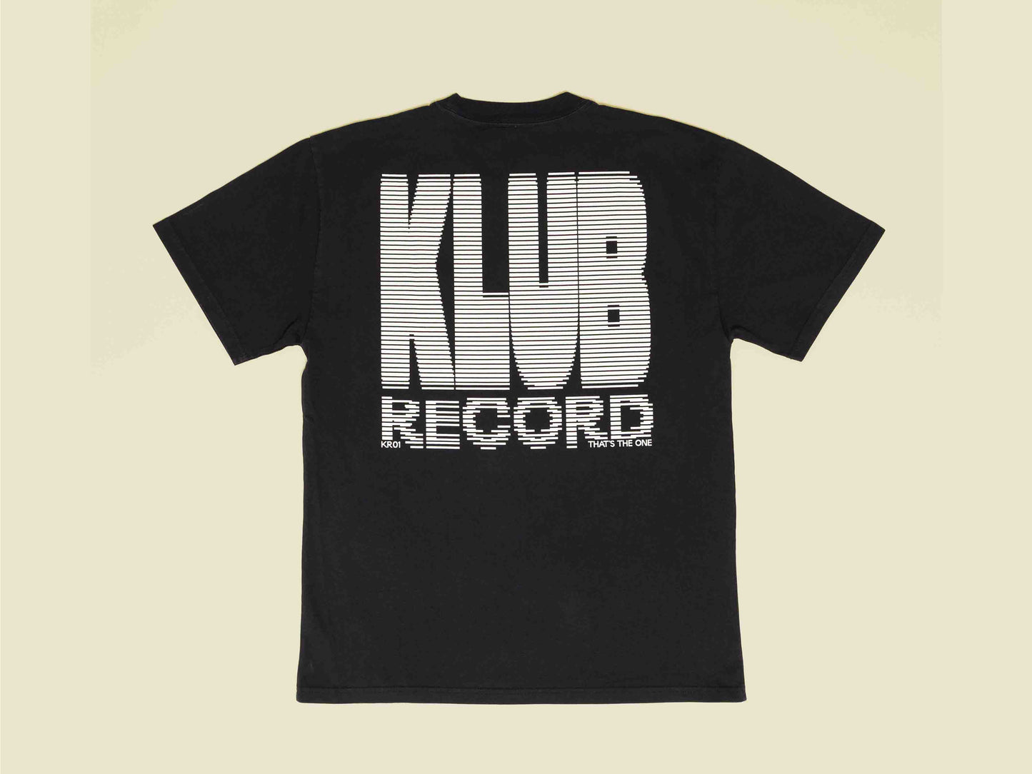 BLACK LOGO TEE