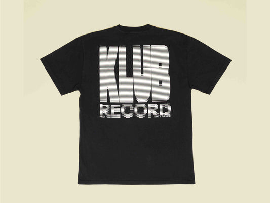 BLACK LOGO TEE