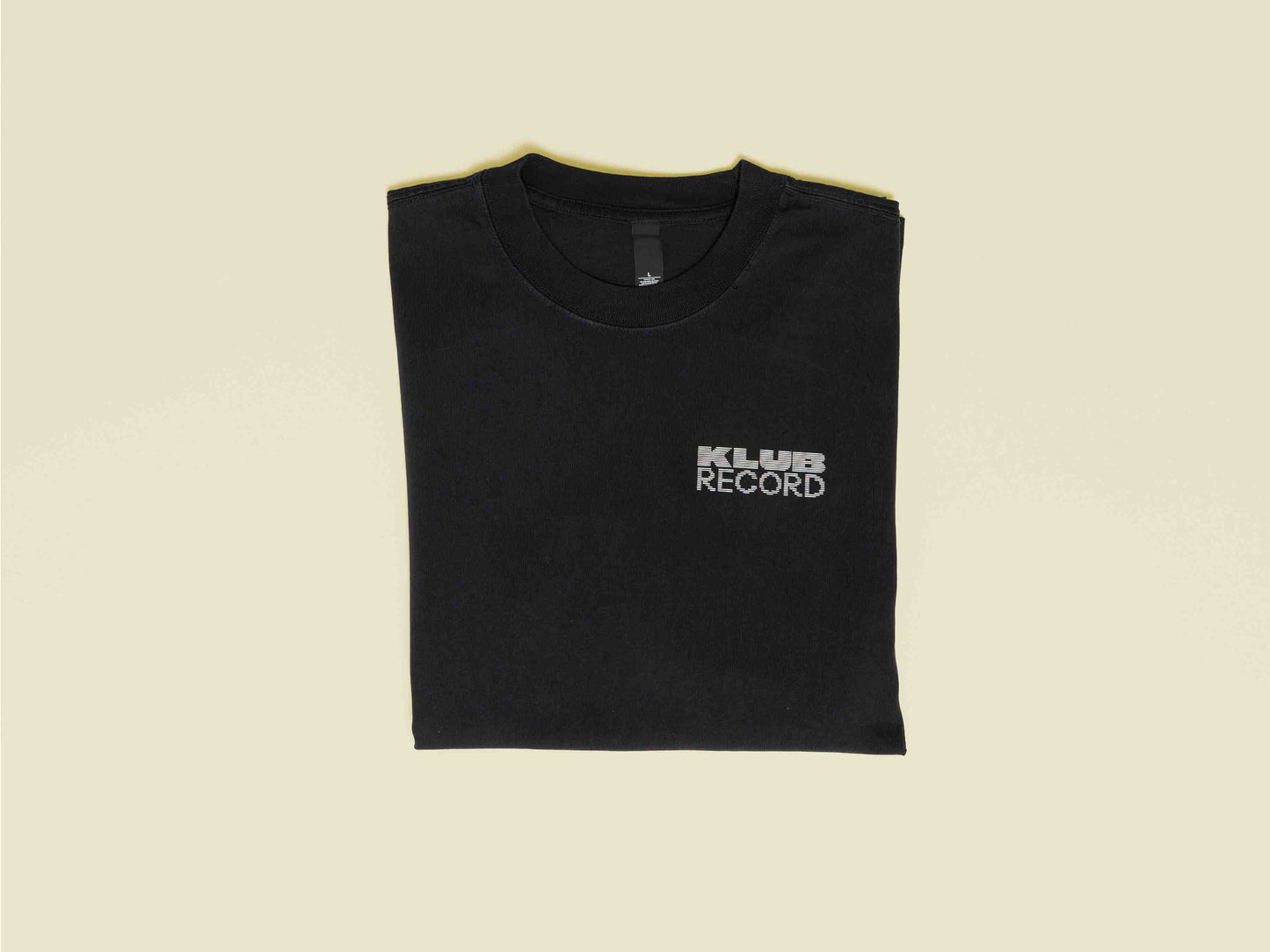 BLACK LOGO TEE